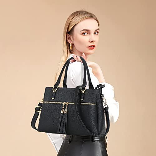 Sacs à main bandoulière femme et pochettes à fermeture éclair en cuir