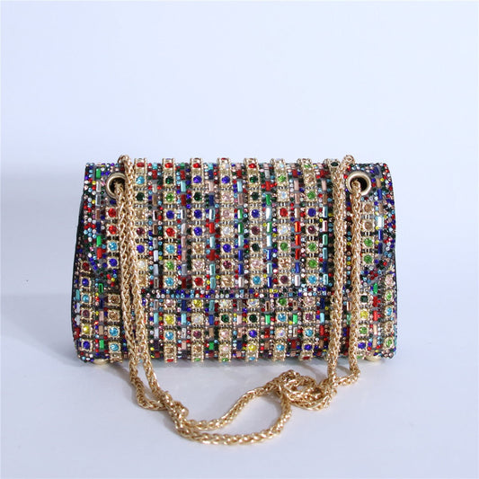 Sac à main en cristal