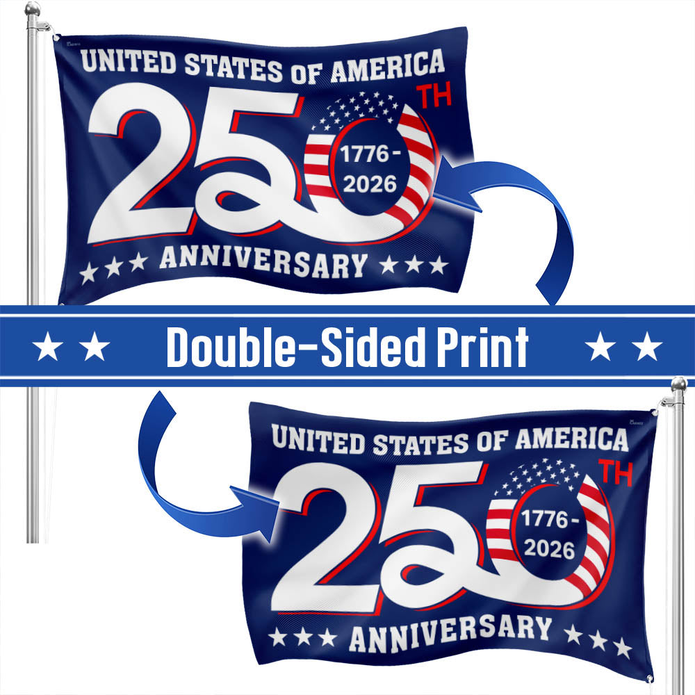 1776-2026 Flag for America 250th Anniversary Decoration 3-Day Shipping