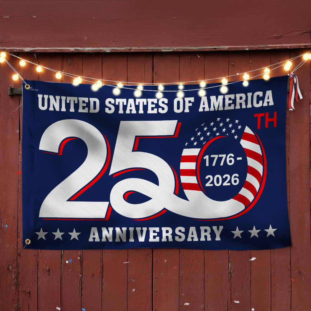 1776-2026 Flag for America 250th Anniversary Decoration 3-Day Shipping