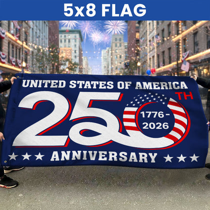 1776-2026 Flag for America 250th Anniversary Decoration 3-Day Shipping